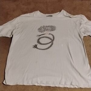 Ultra Rare 1 if 1 Horrible Yhtzaq Chaddy Ann Newton Garbage White T-Shirt